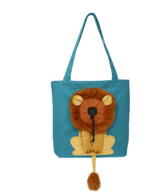 Lion Design Canvas Bag