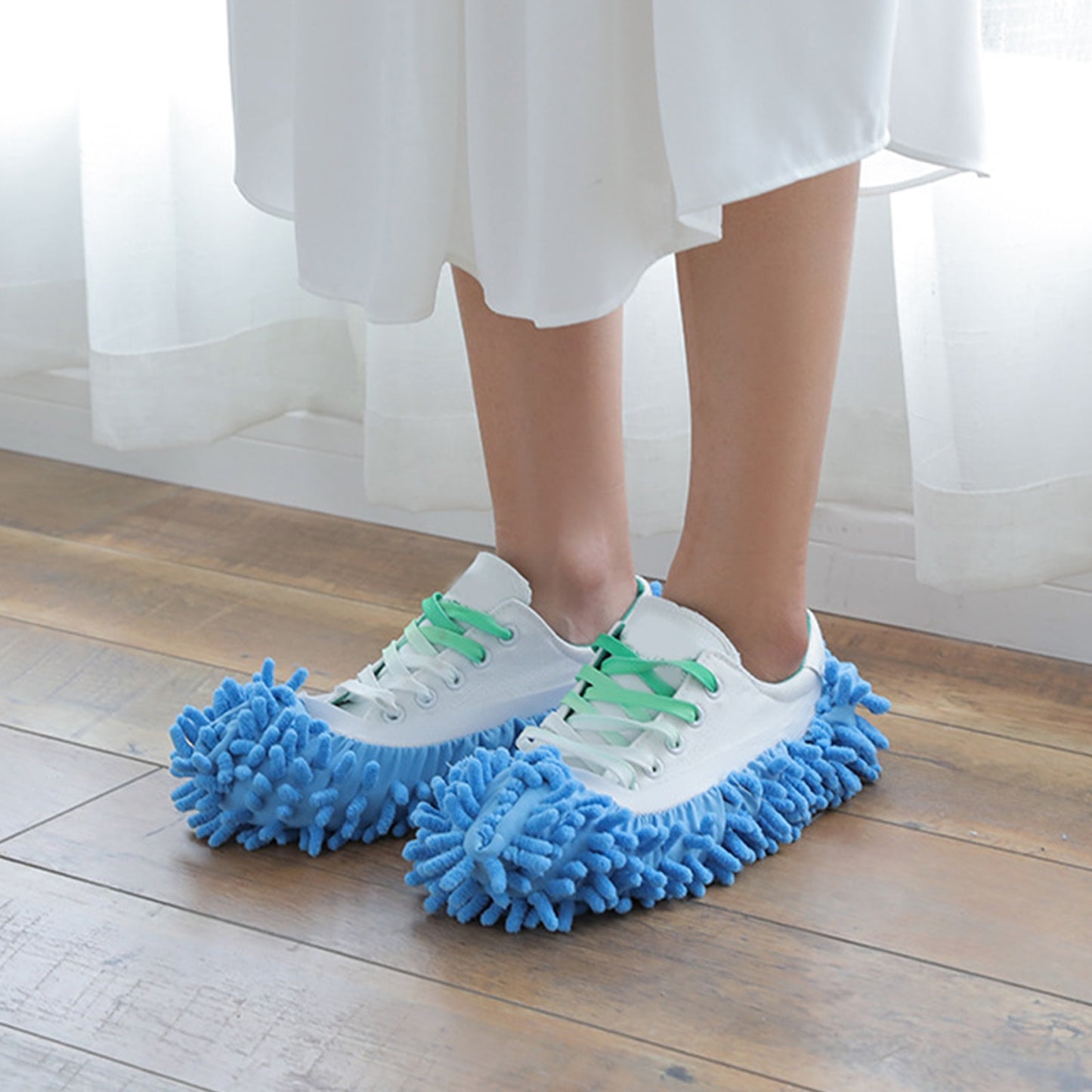 Washable Dust Mop Slipper Shoes