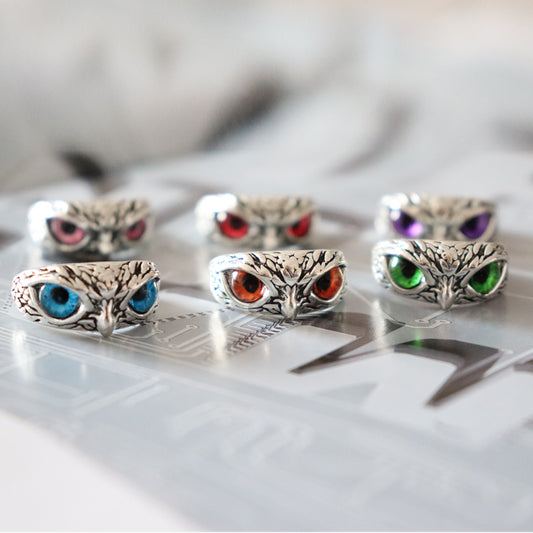 NEW Retro Cute Simple Design Owl Ring