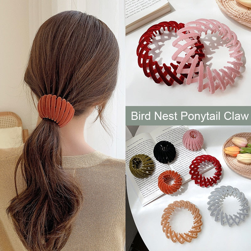 Claw Horsetail Buckle Hair Clip