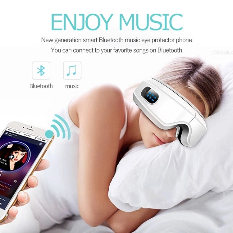 Eyes Mask With Music Airbag Massage