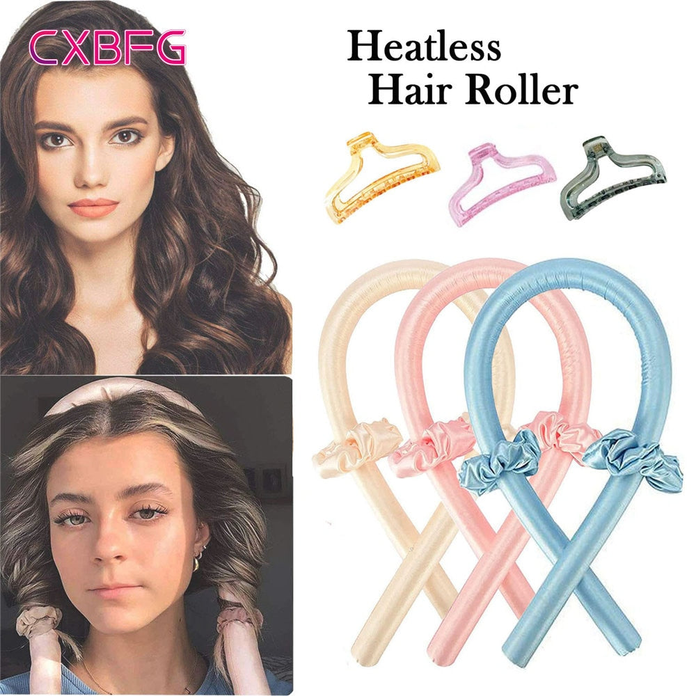 Headband Lazy Hair Curlers Hair Styling