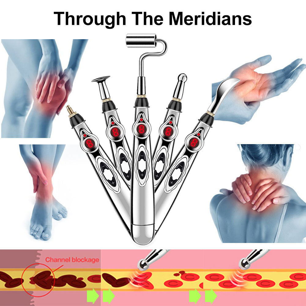 Pen Electric Meridians Laser Therapy