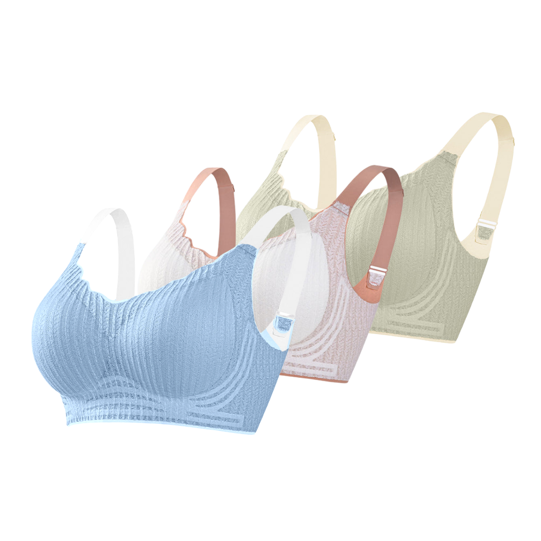 Cotton Doce® Bra - Reinforced Fabric - Without Wires and Seams