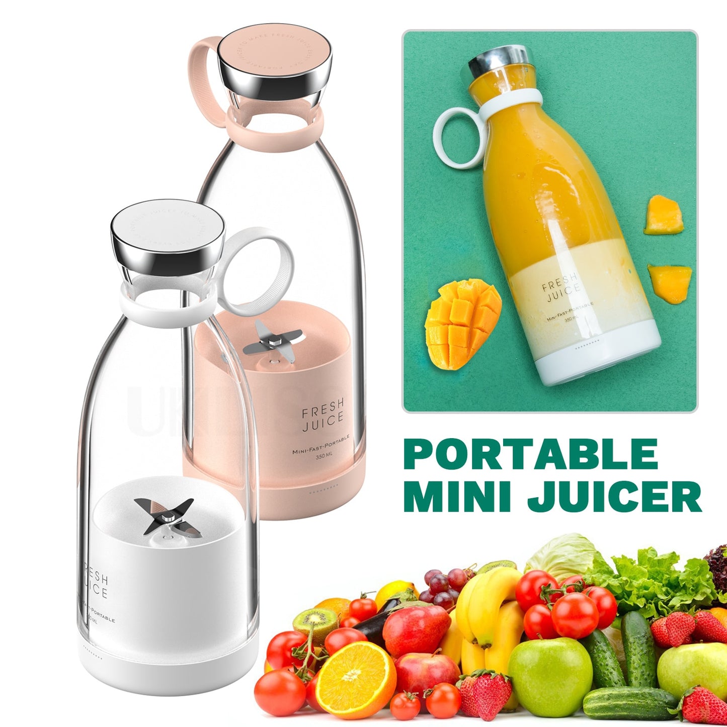 Juice Extractor Portable Mixer Food Processor
