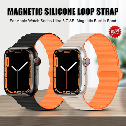 Silicone Strap Band Magnetic Bracelet
